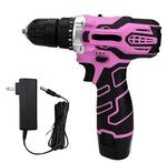 Taladro Inalambrico 12V Rosa 3/8 Kit Bateria 1.5Ah Ligero