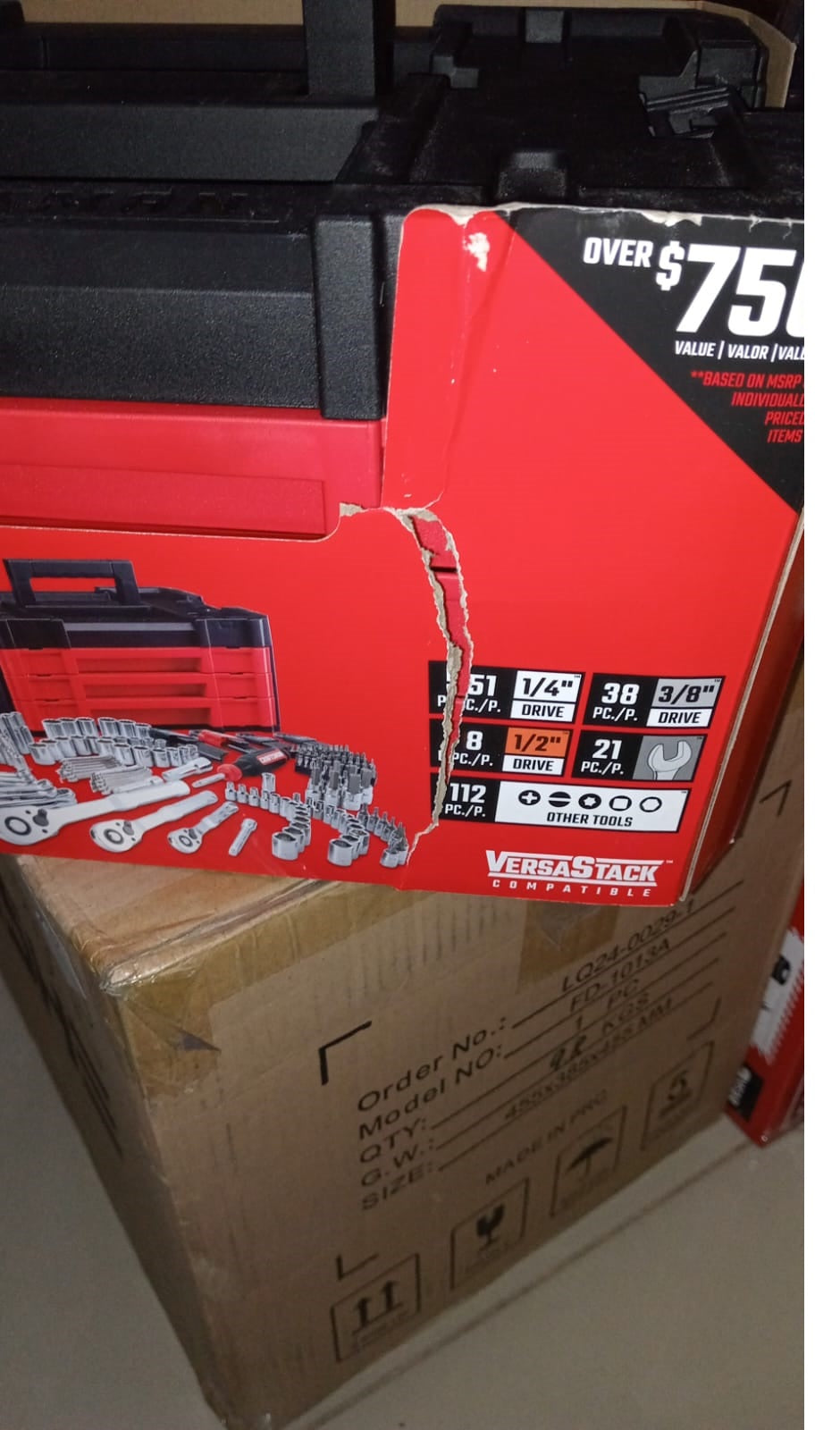 Craftsman VERSASTACK, Juego de herramientas, 230Pcs.