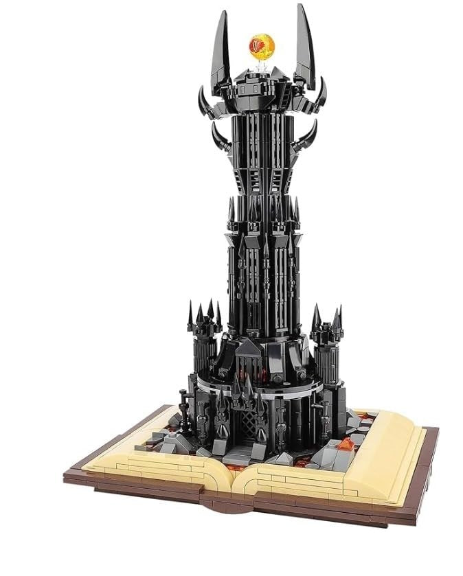 Juego de construcción de torre oscura del rey de los anillos mágicos 969 PCS