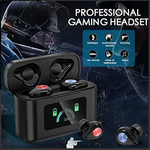 Auriculares intra-aurales inalámbricos con Bluetooth, T12.