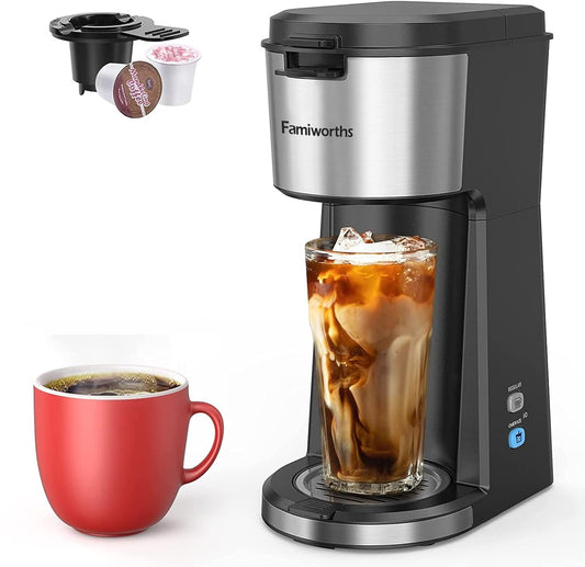 Cafetera fría y caliente para taza K  .Famiworths (UDADO)