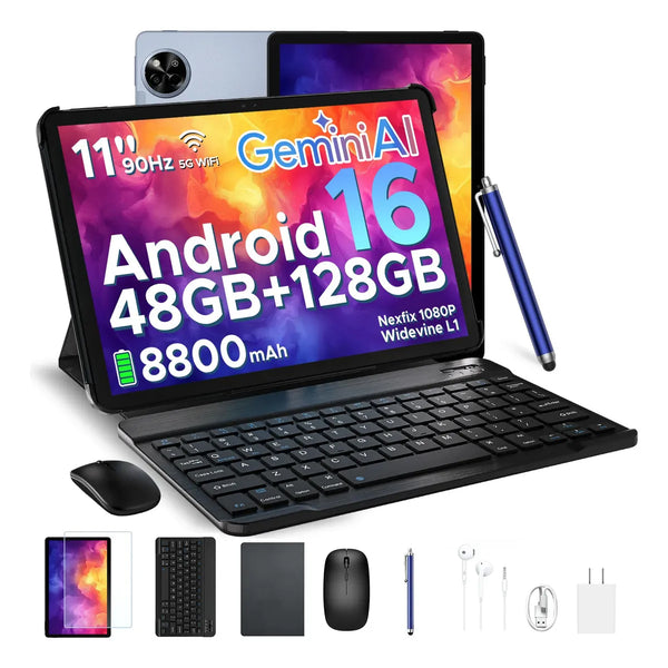 Tablet Aorlym P11 11'' Android 16 128GB 48GB RAM