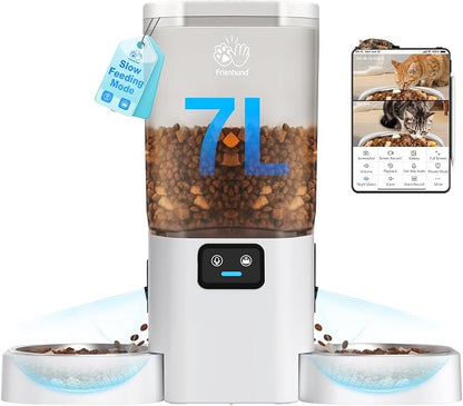 Dispensador Comida Frienhund 7L Doble Aut Con camara