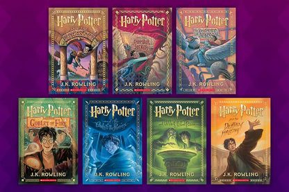 Harry Potter Libros The Complete Series (Volumes 1-7) Ingles USADO