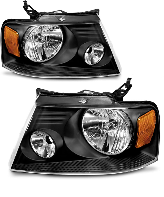 KarSpareHub, Faros delanteros para Ford F150, 2004-08.