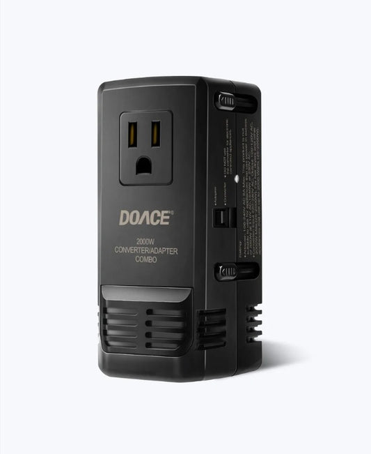 Convertidor de voltaje de viaje DOACE HC-C8. EU/UK/US/AUS/NZ