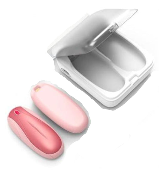 Calentadores de Manos Recargables con Estuche de Carga