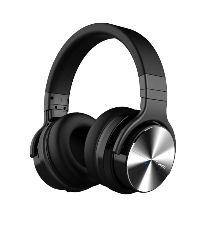 Audífonos Cowin Bluetooth ANC E7 Pro Negros Cancelación de Ruido
