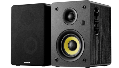 Altavoces de doble modo de 80W, 4", modo HiFi, óptico coaxial.