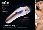 Braun Skin i·expert IPL Depiladora inteligente Luz Pulsada Casa