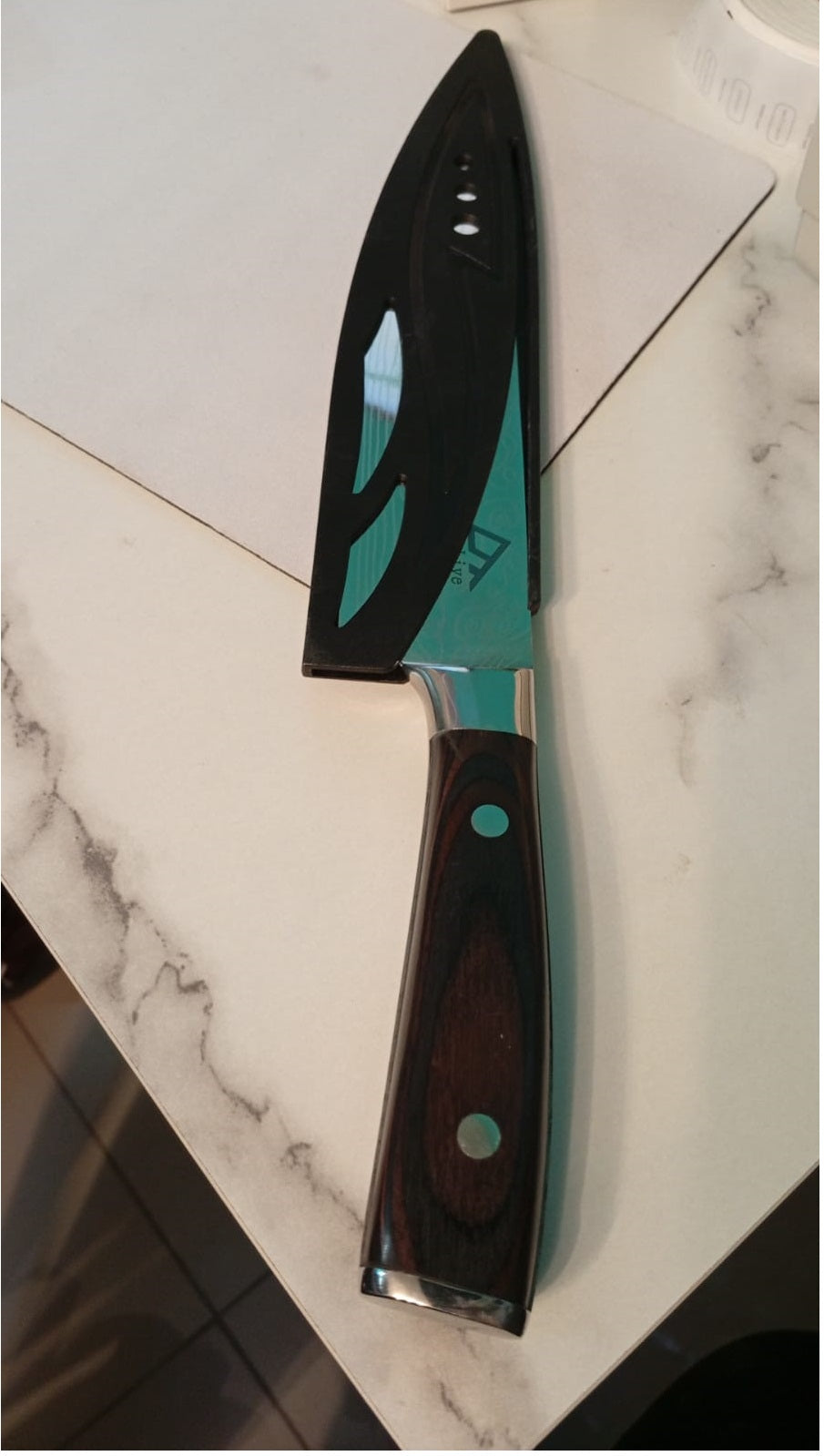 Cuchillo De Chef Dt·live, 8 , P/cocina, Acero Inoxidable.(USADO)