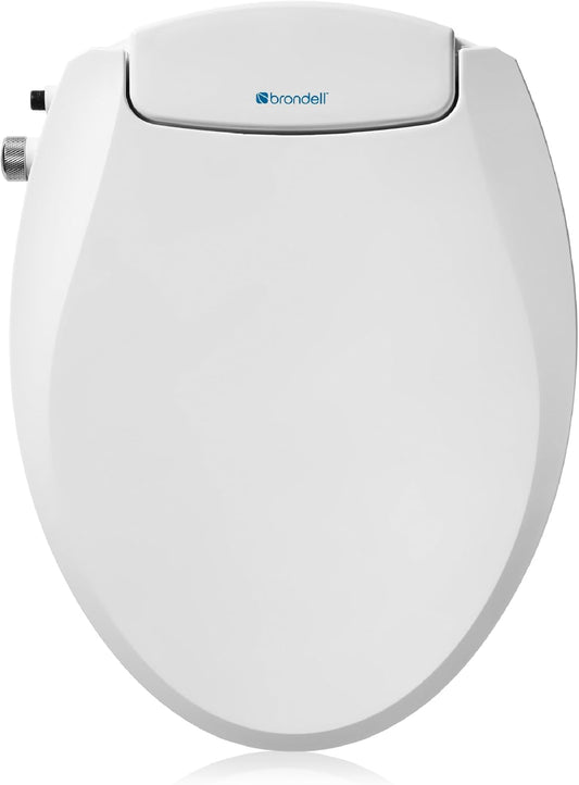 Asiento de inodoro con bidé no eléctrico, doble boquilla, S101 RW Brondell