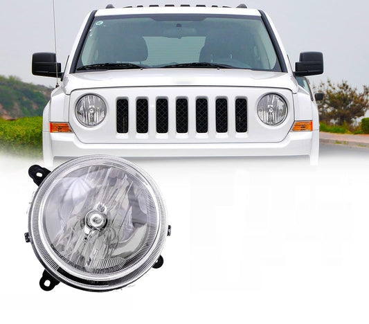 Faro Derecho/Pasajero DEPO Compatible con Jeep Patriot 2007-2017