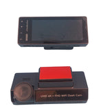 Cámara para coche POYBPCY 4K, WiFi, con tarjeta SD de 64 GB, control por app