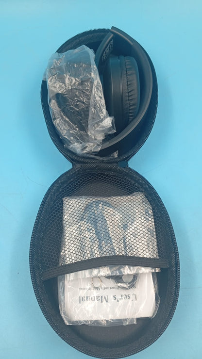 Auriculares Bluetooth plegables, ZIHNIC, micro SD/TF, Estuche.(sin caja)