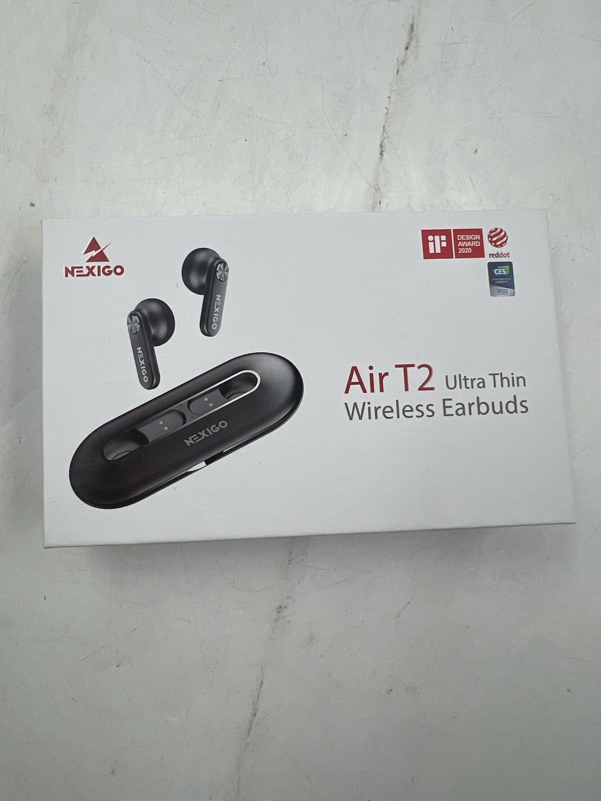 NexiGo Air T2 Auriculares inalámbricos ultrafinos impermeable Bluetooth 5.2