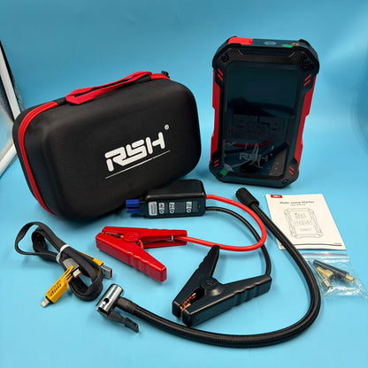 Arrancador RSH 4000A con Compresor 150 PSI 15000mAh (USADO)