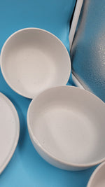 Vajilla Famiware 12 Piezas Gres Blanco Elegante