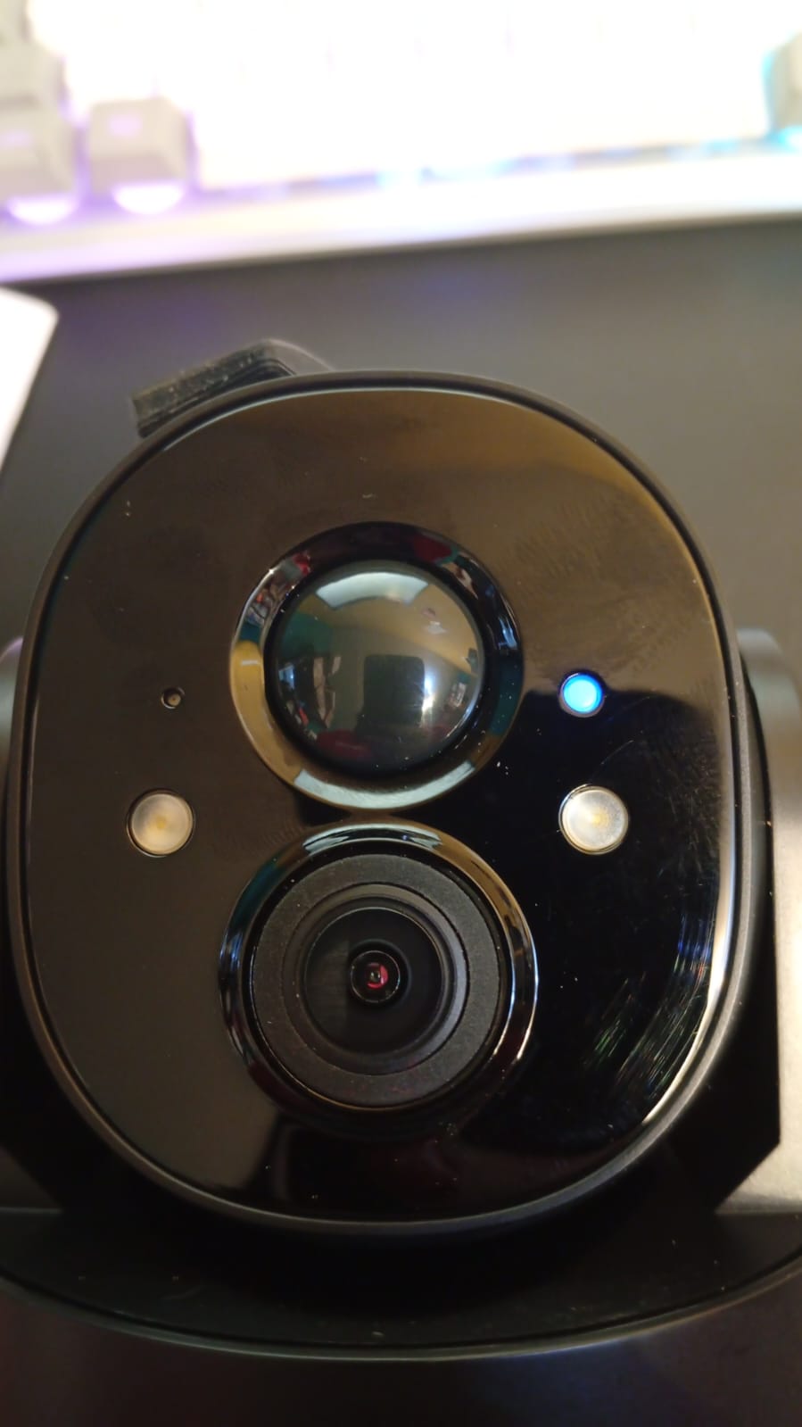 Cámara de seguridad inalámbrica, exterior, solar, WiFi (USADA).