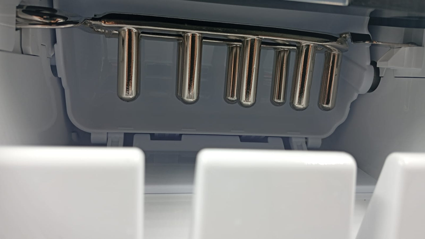 Maquina de hielo, inteligente, 3 tamaños, encimera. (DETALLE)