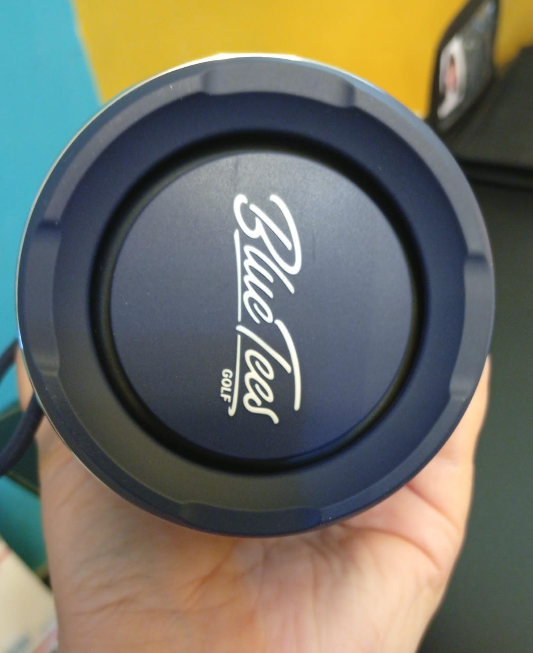 Bocina, altavoz con visualización táctil, Blue Tees Golf Player.(USADO)