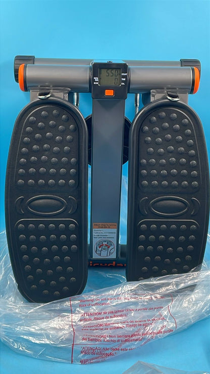Mini escaladora con bandas de resistencia Niceday Steppers