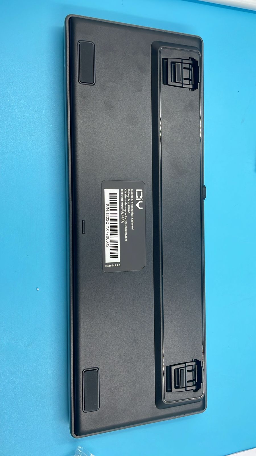 CIY X77 Teclado mecánico intercambiable en caliente.