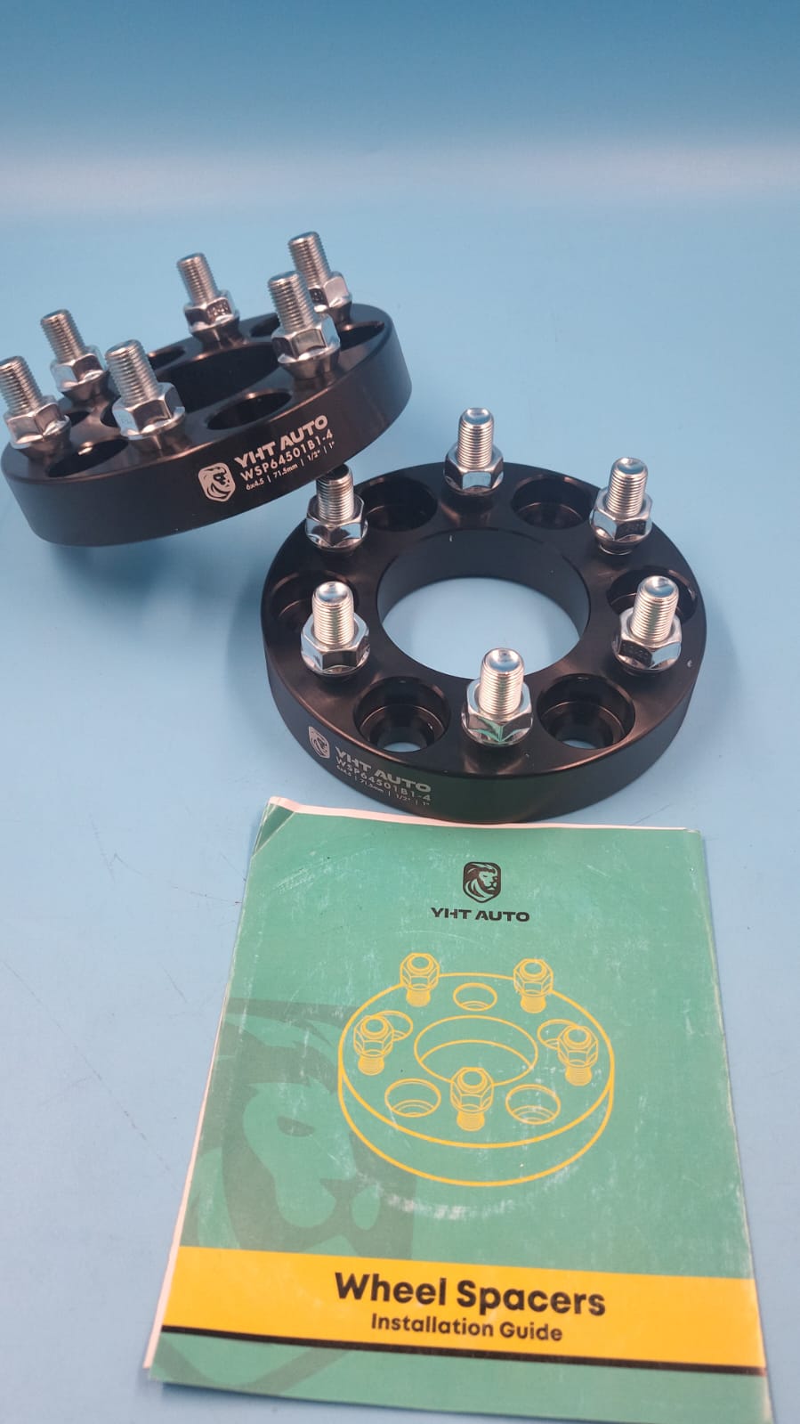 Espaciadores de rueda de 6 x 4.5",  1" ancho, 71.5mm centro.