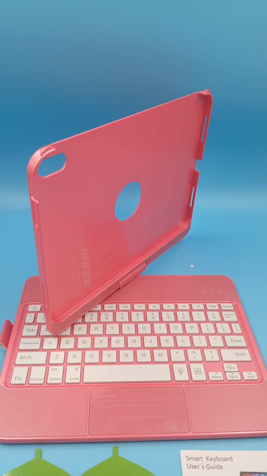 Funda con teclado táctil para iPad de 11", Fuwang, giratoria 360.