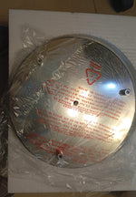 Lámparas colgantes, de cristal, metal cromado, (cable negro).