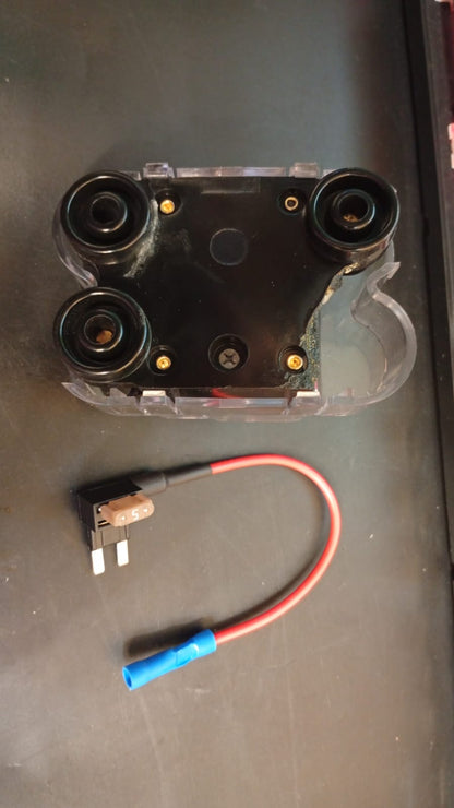 Panel de interruptores RGB de 8 vías, Auxbeam AR-820 (DETALLE)