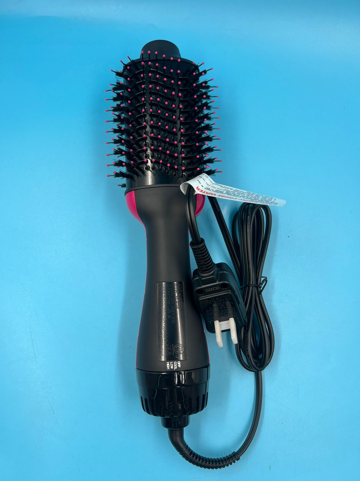 Secador de pelo voluminizador alisador antiencrespamiento