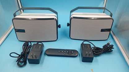 Altavoces Bluetooth para exteriores, sincronización inalámbrica, PYLEE.