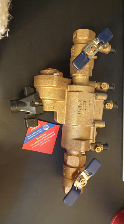 Valvula RPZ, Conjunto de zona de presion reducida, 1", 860-QT-RP-FS.