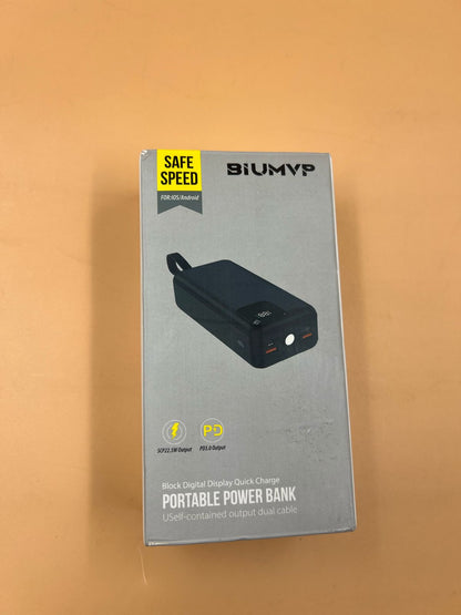 Cargador portátil BIUMVP de 50 000 mAh (USADO)