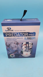 Mouse Gamer Redragon M612AK Pro RGB 8000 DPI Inalámbrico