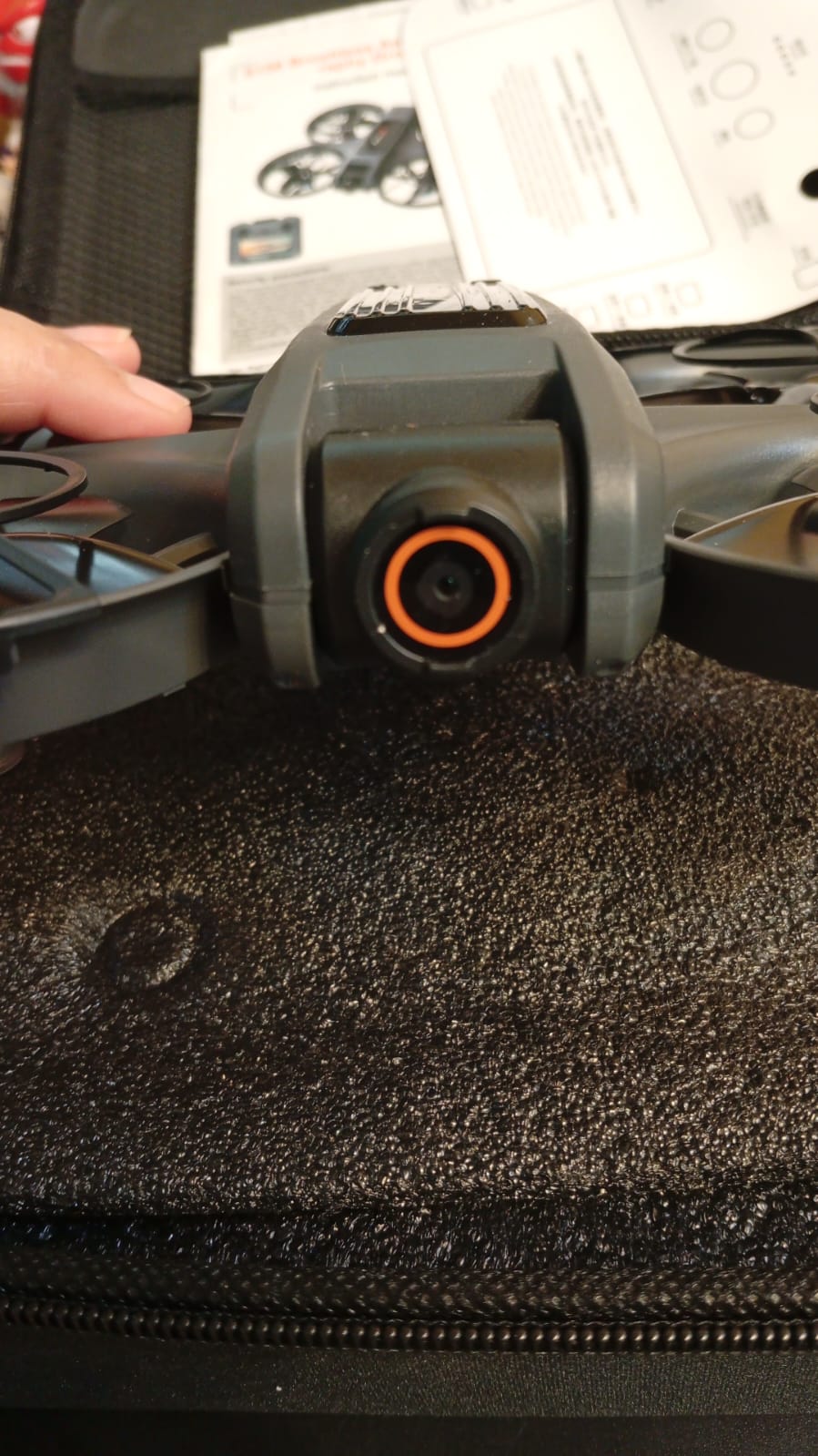 Drone con cámara, S156, motor sin escobillas, driver de visualización.