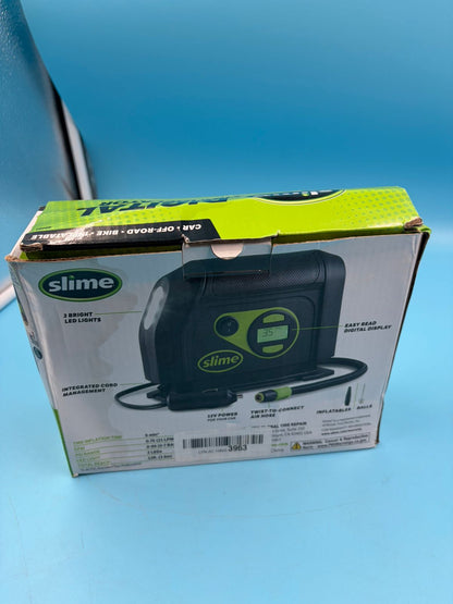 Inflador Portátil De Neumáticos SLIME 12V 40051 (USADO)