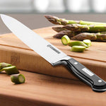 STEINBRÜCKE, Cuchillo de chef, acero inoxidable alemán.(DETALLE)