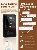 Monitor Veterinario Presión Arterial BMN35 con 5 Manguitos Pepultech