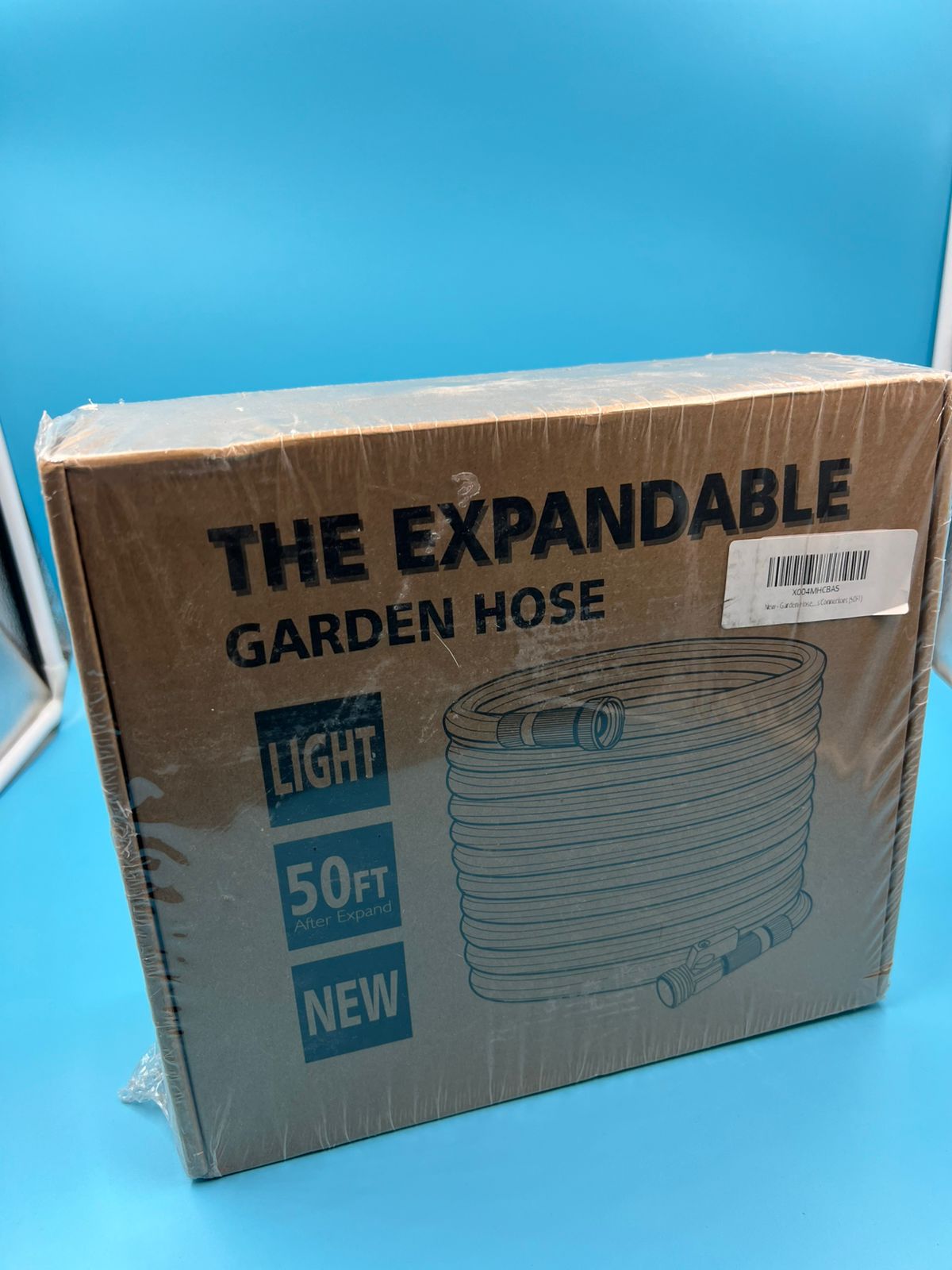 Manguera de jardín de goma extensible de 50ft (15m)