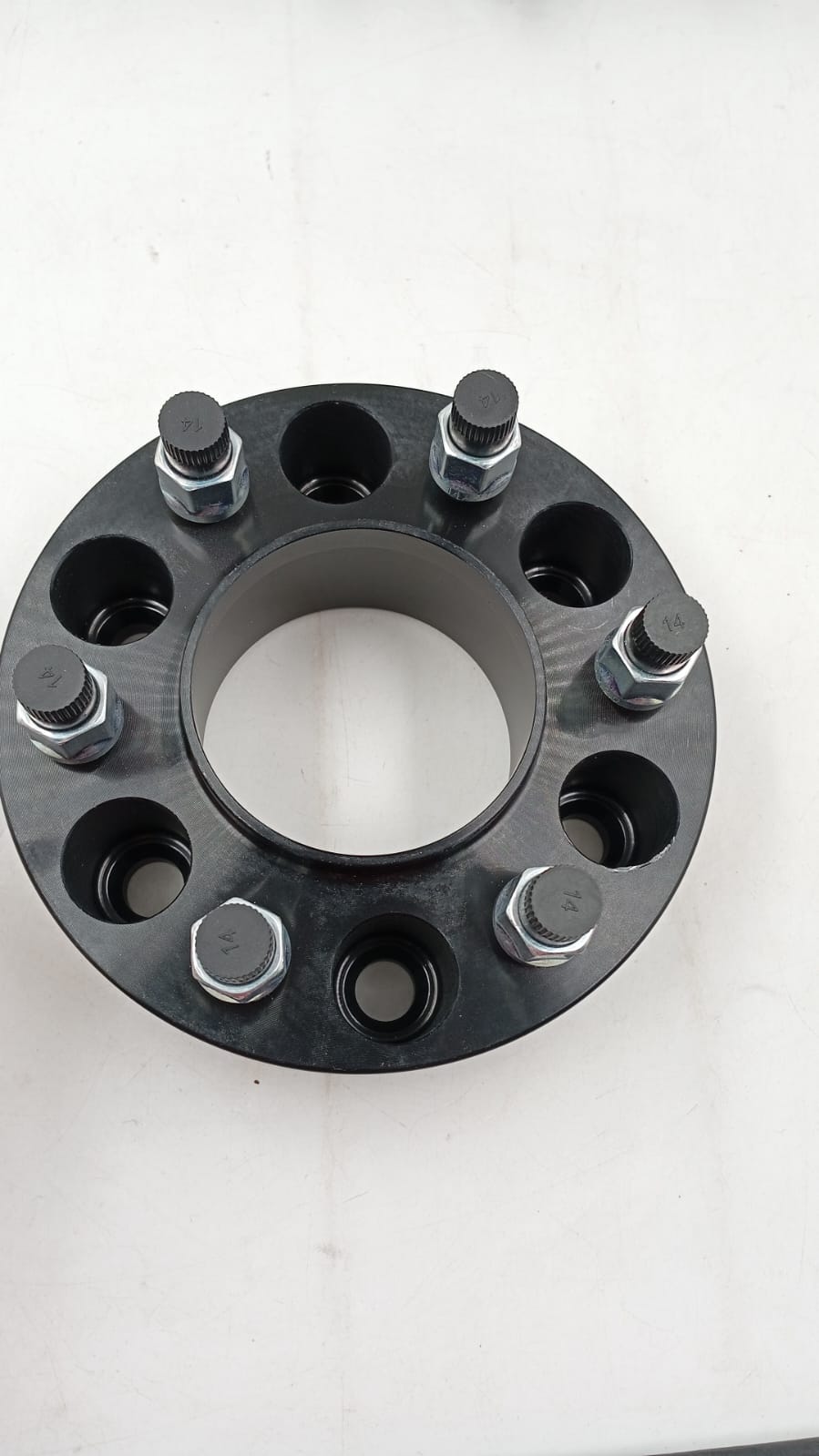 Par de espaciadores de 6 birlos, 2", 6.8" diam. 5.5 int.