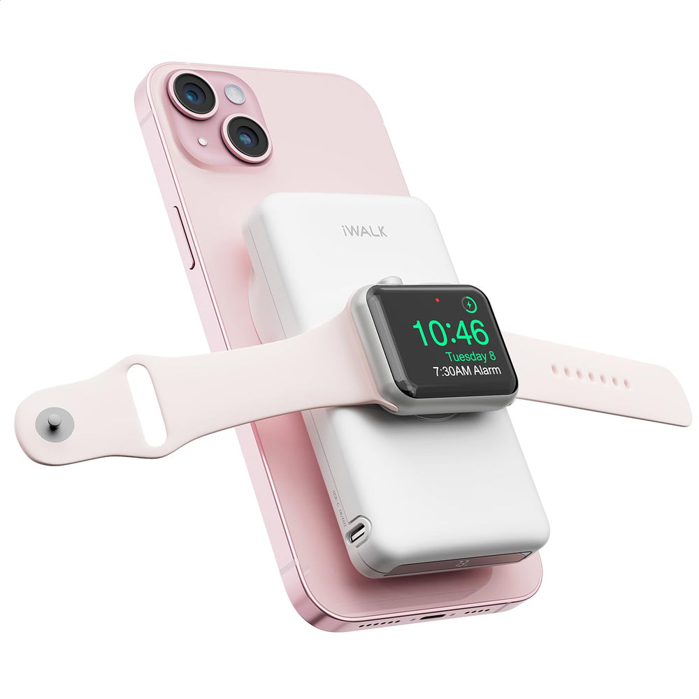 Power Bank iWALK Magnético 10000mAh iPhone 16/15 Carga Rápida