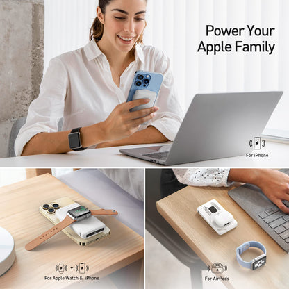 Power Bank iWALK Magnético 10000mAh iPhone 16/15 Carga Rápida