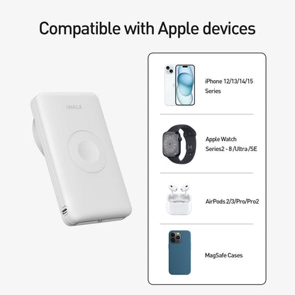 Power Bank iWALK Magnético 10000mAh iPhone 16/15 Carga Rápida