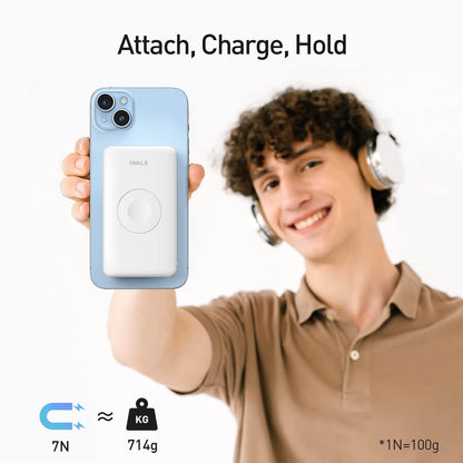 Power Bank iWALK Magnético 10000mAh iPhone 16/15 Carga Rápida