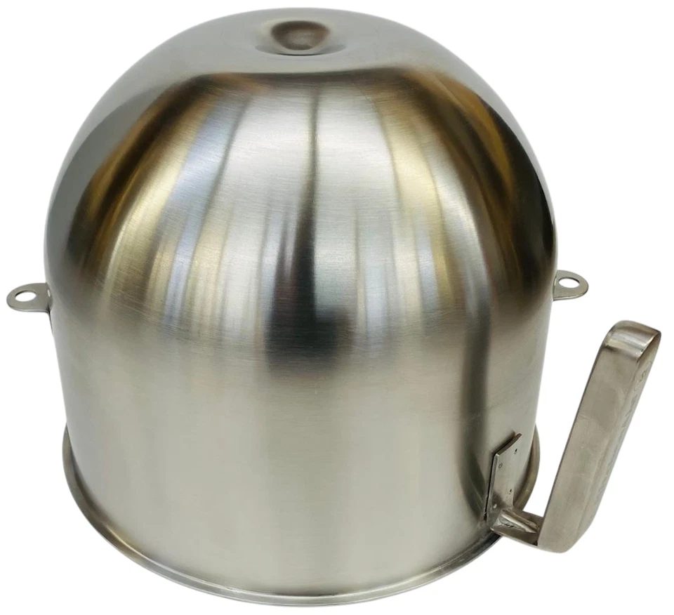 Tazón de acero inoxidable KitchenAid KSMC8QBOWL de 8 quarts con mango J Hook — vista 6