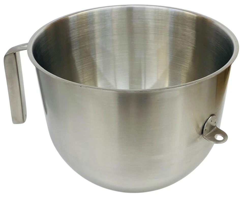 Tazón de acero inoxidable KitchenAid KSMC8QBOWL de 8 quarts con mango J Hook — vista 7