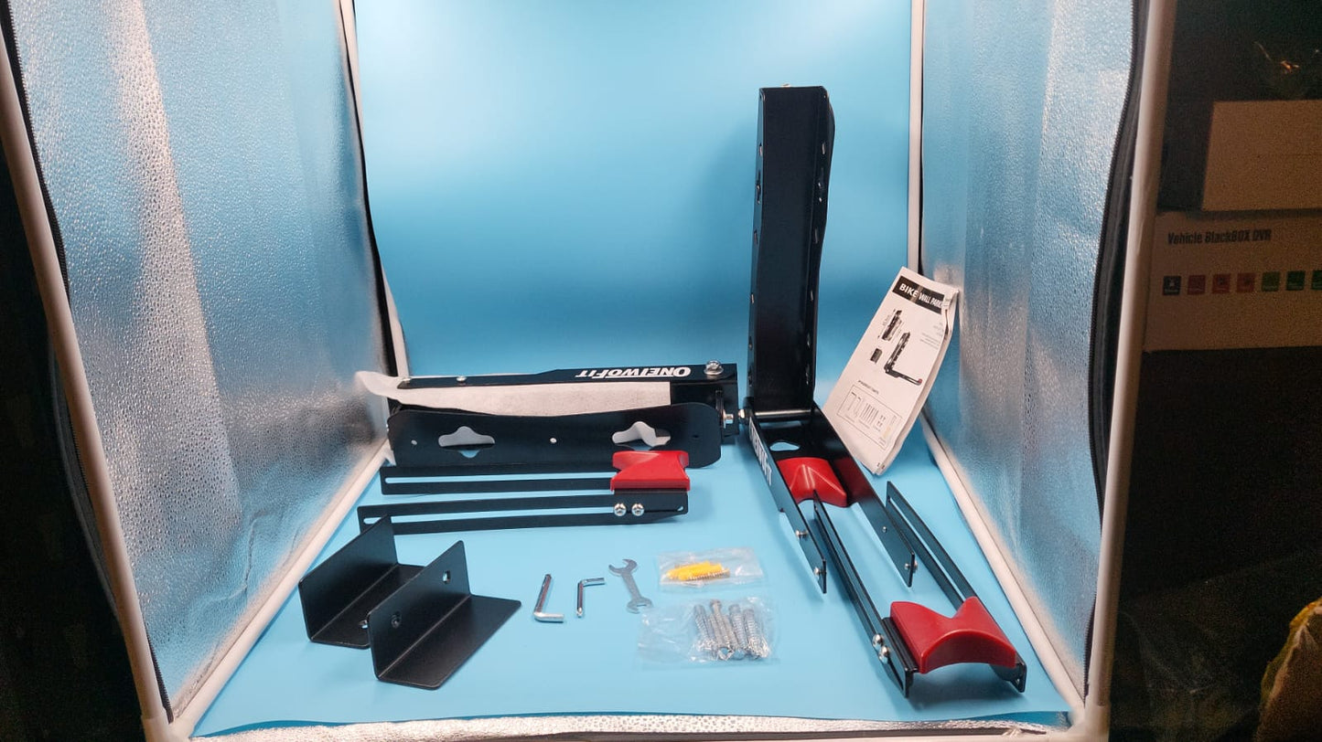 Soportes de pared pivotante para bicicletas ONETWOFIT, 2 UNIDADES