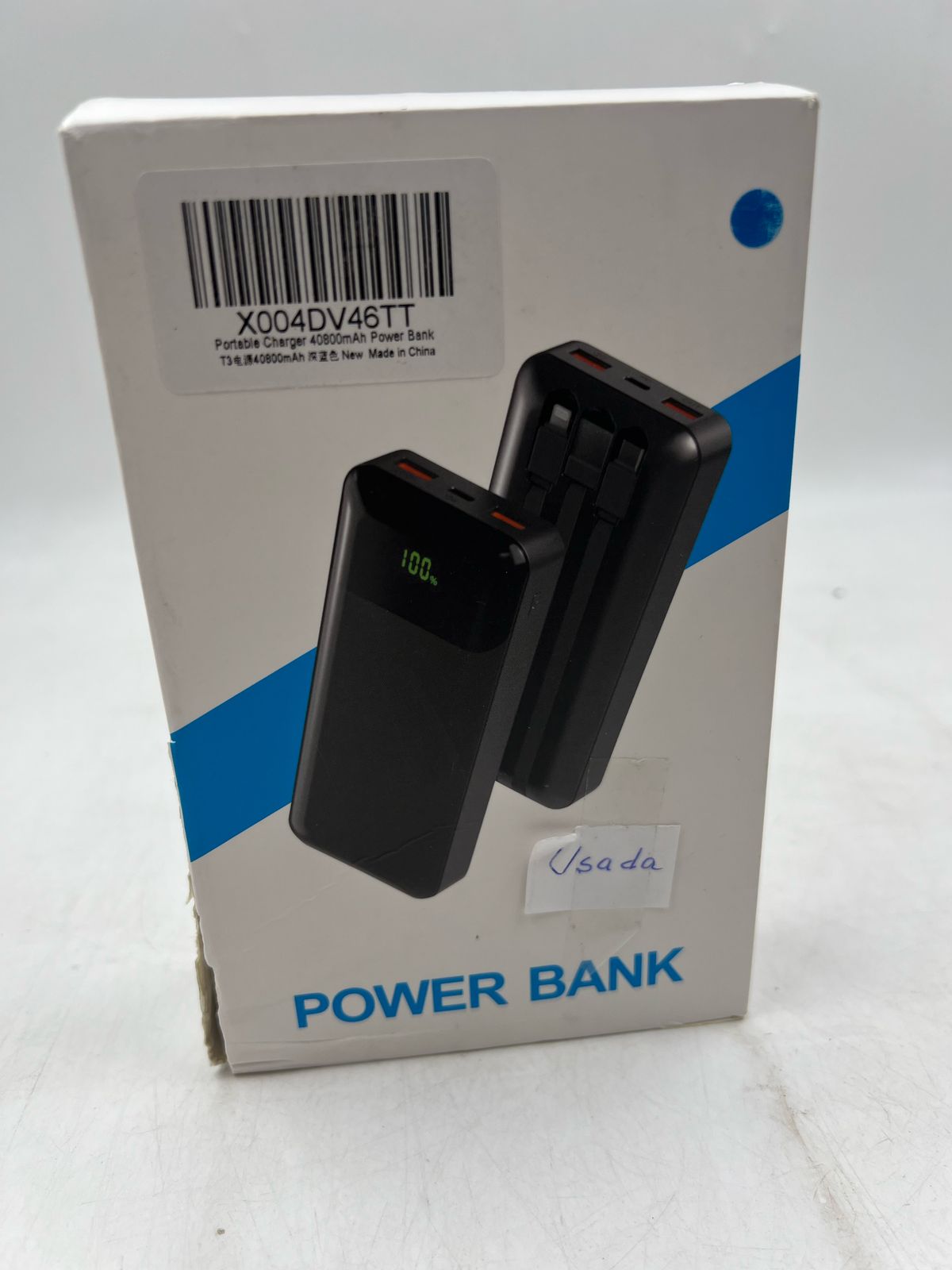 Cargador portátil 40800 mAh 3 cables integrados (USADO)